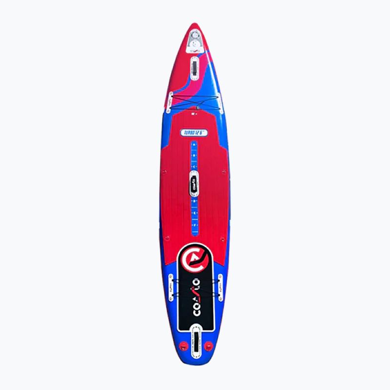 SUP prkno Coasto Turbo 12'6'' blue/red 2
