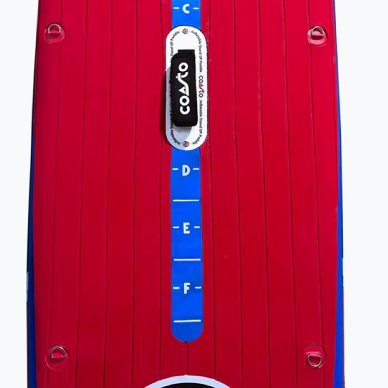 SUP prkno Coasto Turbo 12'6'' blue/red 5