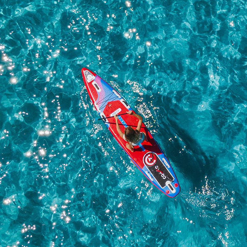 SUP prkno Coasto Turbo 12'6'' blue/red 13