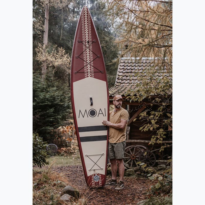 SUP prkno MOAI Limited Edition 12'6" red 5