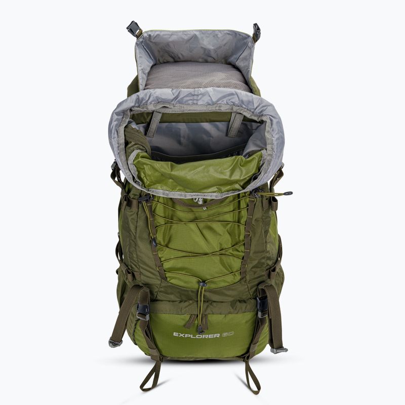 Trekingový batoh Pinguin Explorer 60 l zeleny PI02141 4
