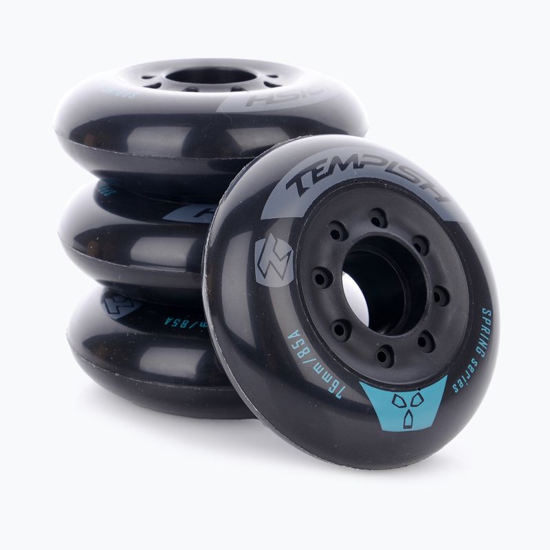 Kolečka k bruslím Tempish Spring C 80 mm/85A 4 ks black 3