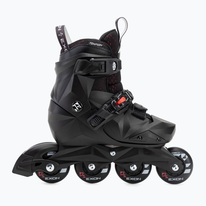 Dětské kolečkové brusle Tempish Exon black 2