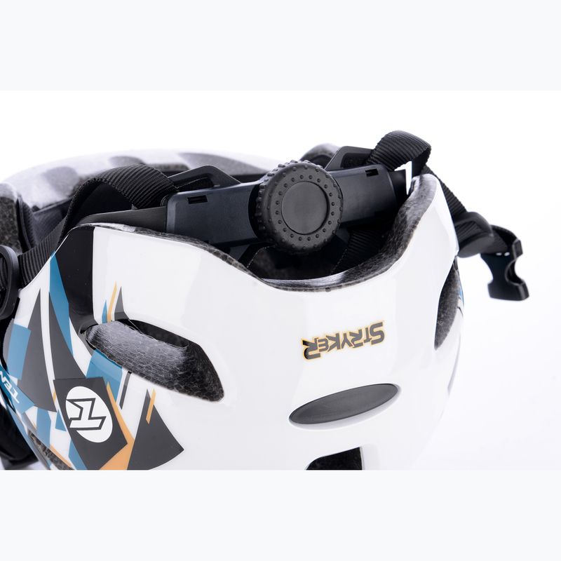Dětská helma Tempish Stryker white/blue 11