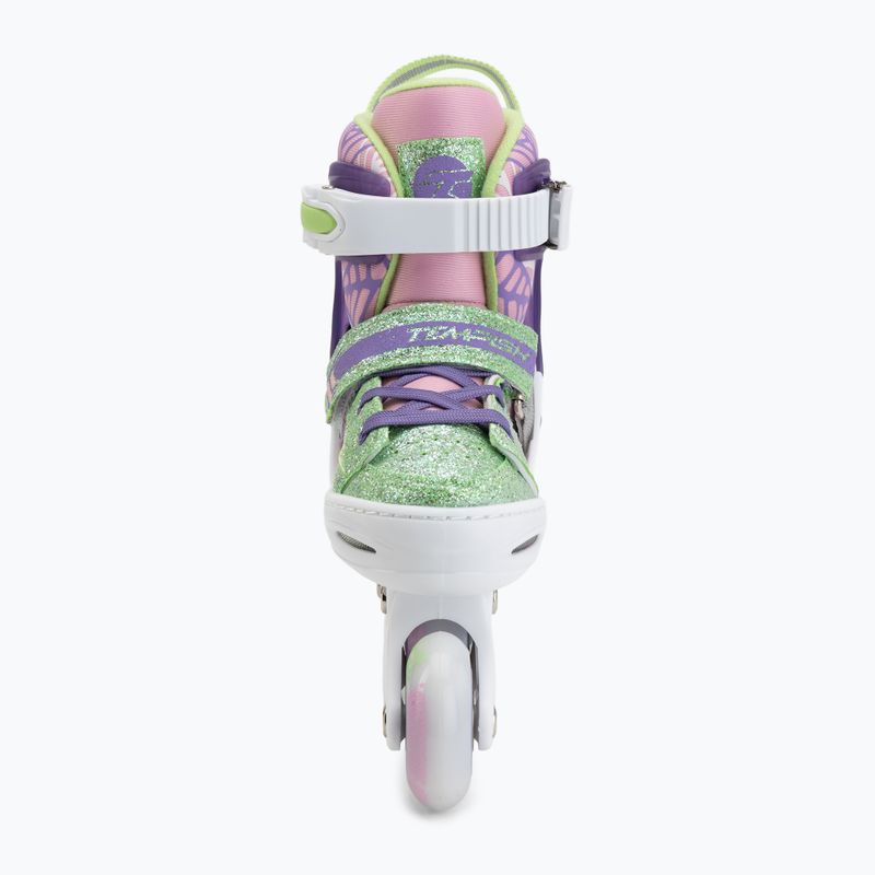 Dětské kolečkové brusle Tempish Bam-Bu Flash white/pink 4