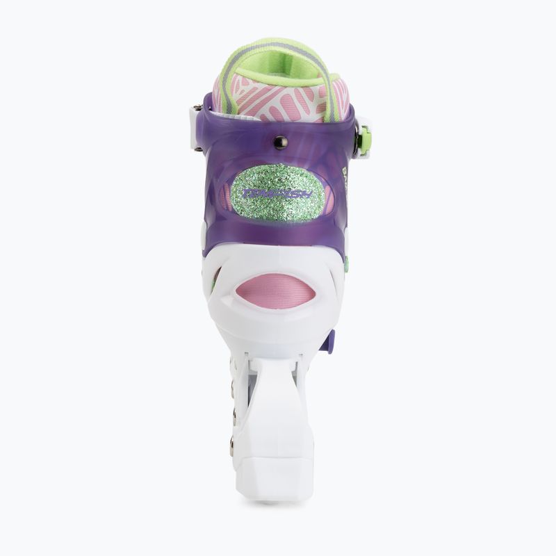 Dětské kolečkové brusle Tempish Bam-Bu Flash white/pink 5