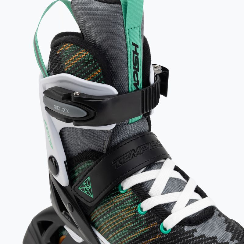 Dětské kolečkové brusle Tempish Assistant white/green 8