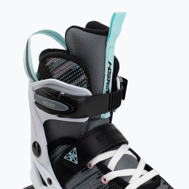 Dětské kolečkové brusle Tempish Systent Girl white/pink 8