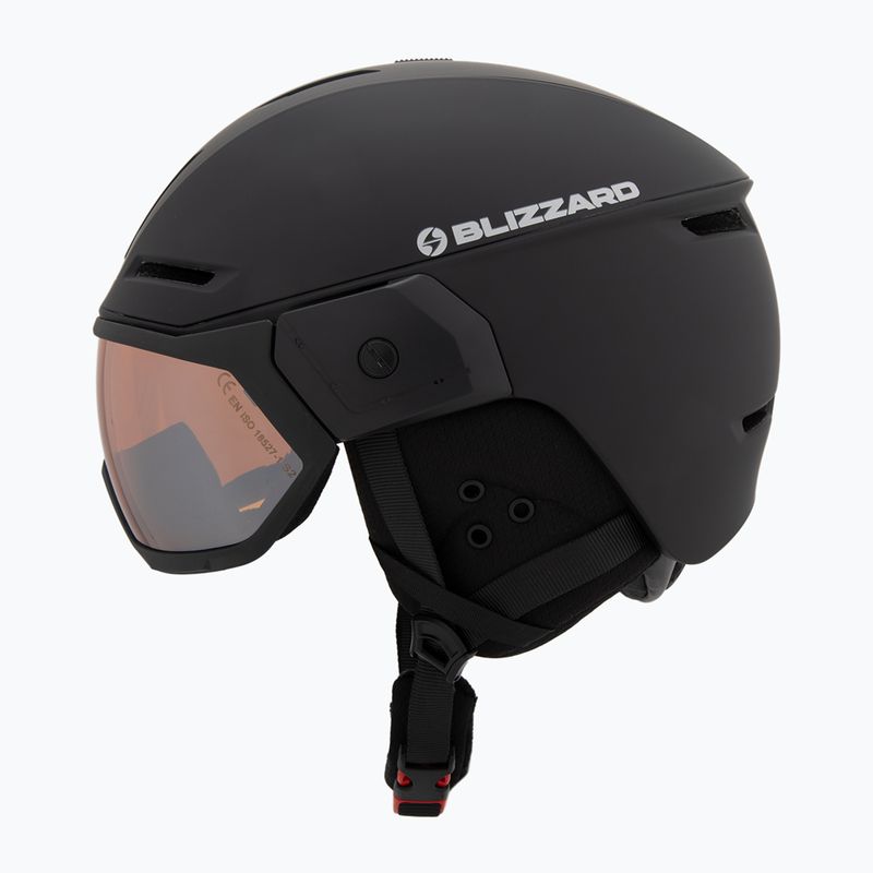Lyžařská helma Blizzard Edge Visor black/mirror smoke 3