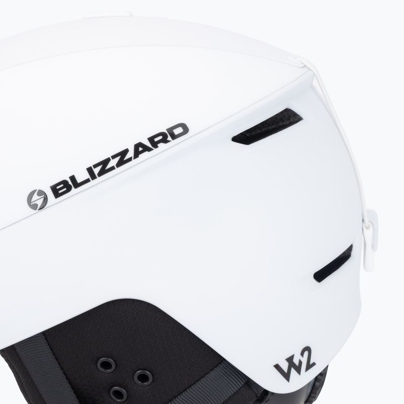 Lyžařská helma Blizzard Edge W2W white 7