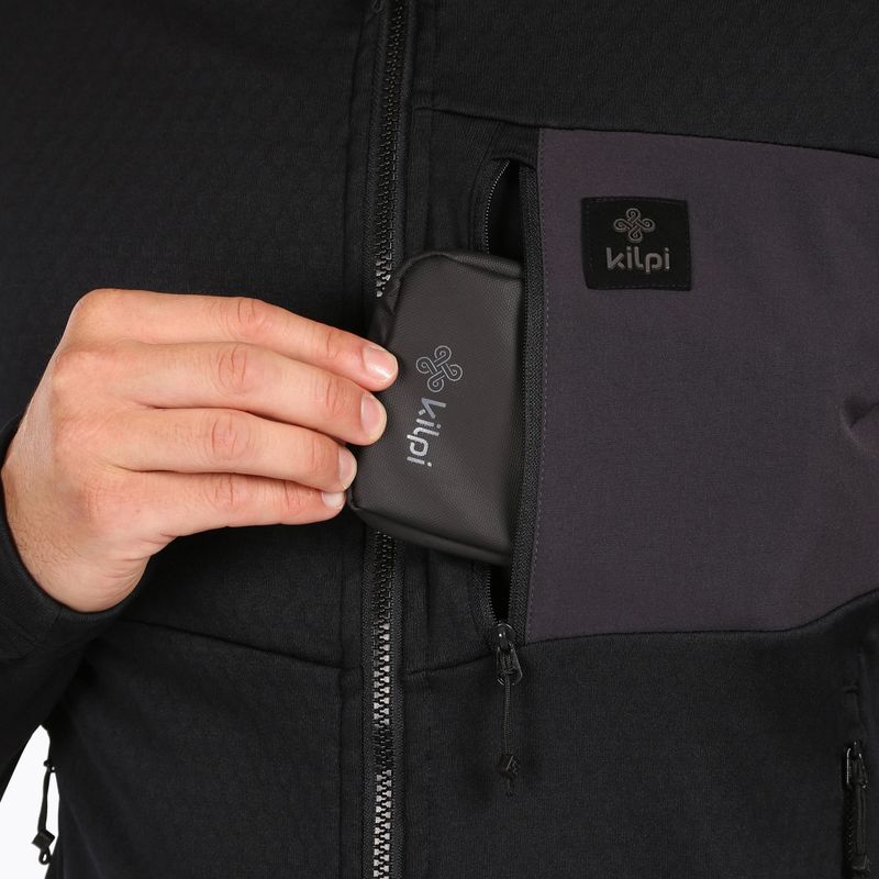 Pánská lyžařská mikina Kilpi Erin black 3