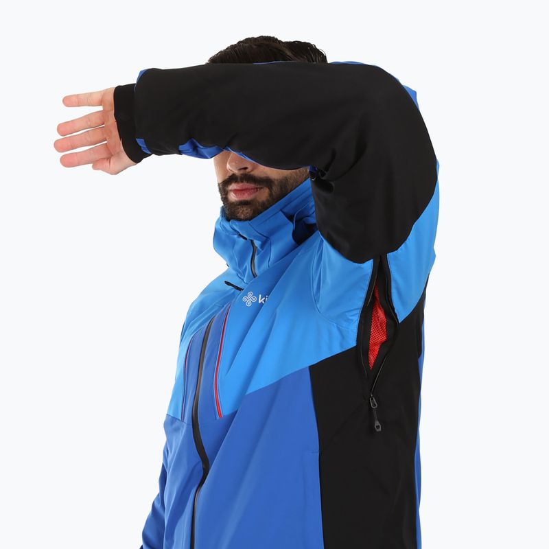 Pánská lyžařská bunda Kilpi Tonnsi dark red 4