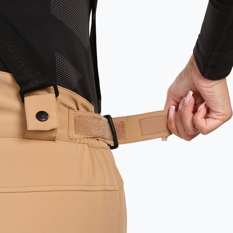 Dámské lyžařské kalhoty Kilpi Dione beige 3