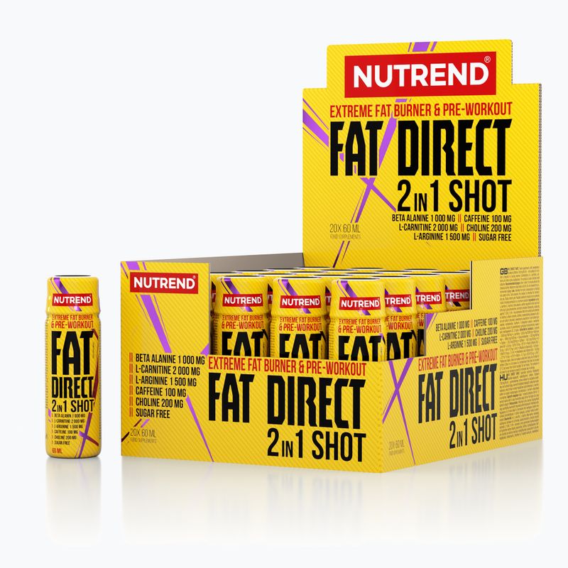 Nutrend FatDirect předtréninkové injekce 20X60ml VT-084-1200-XX 2