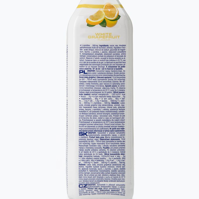 Isotonický nápoj Nutrend Unisport 1l bílý grep VT-017-1000-BG 2