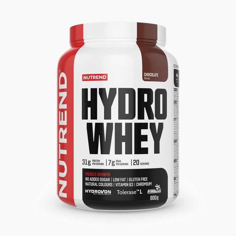 Syrovátka Nutrend Hydro 800g čokoláda VS-074-800-ČO