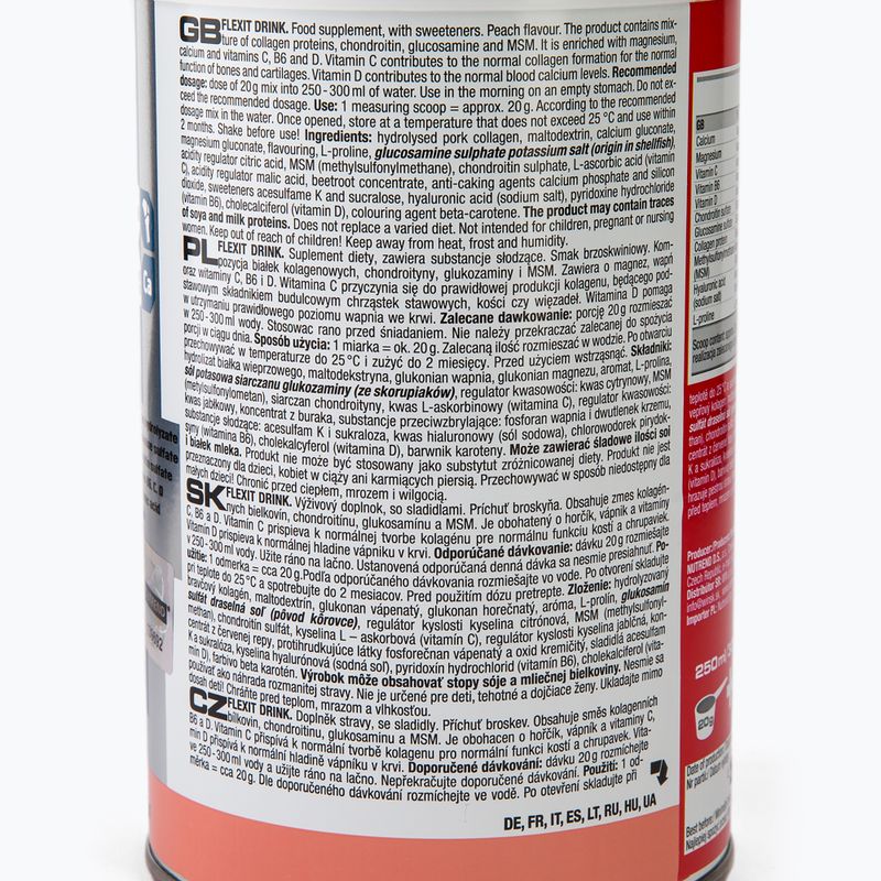 Flexit Drink Nutrend 400g kloubní výživa broskev VS-015-400-BR 2