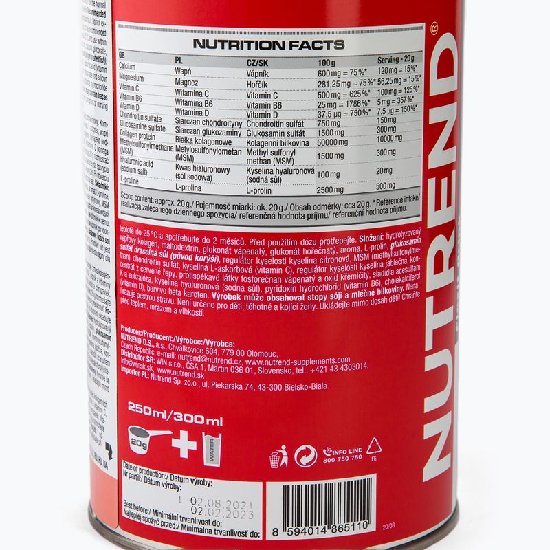 Flexit Drink Nutrend 400g kloubní výživa broskev VS-015-400-BR 3