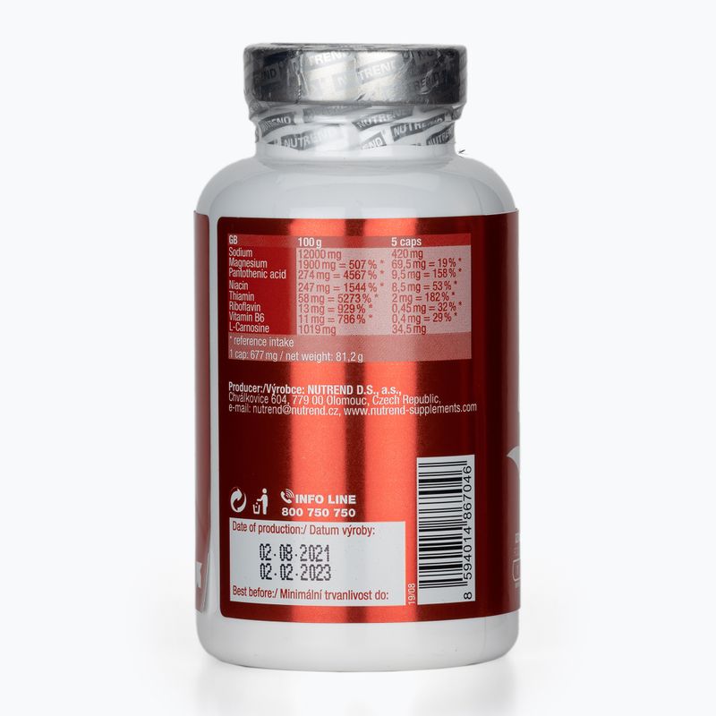 Salt Caps Nutrend minerální soli 120 kapslí VR-084-120-XX 2