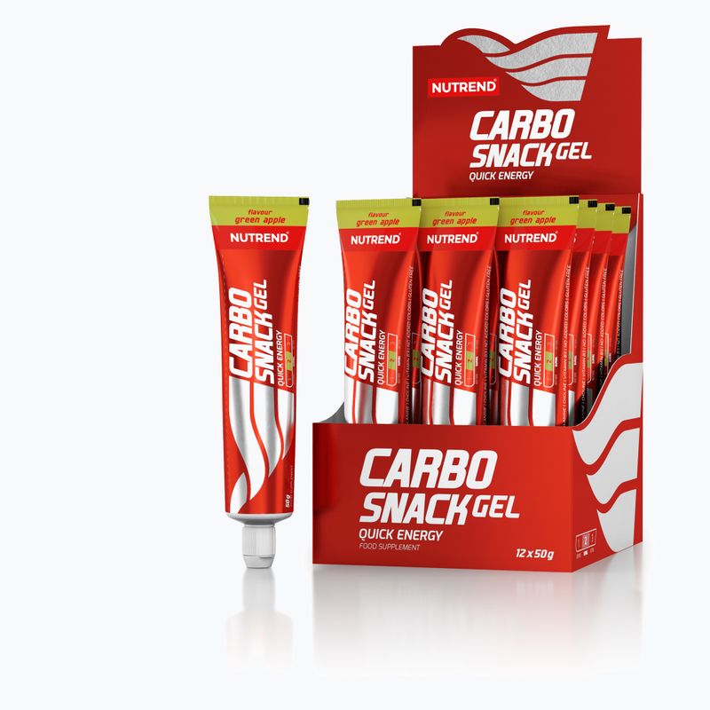 Energetický gel Nutrend Carbosnack tuba 50g zelené jablko VG-001-50-ZJ-de
