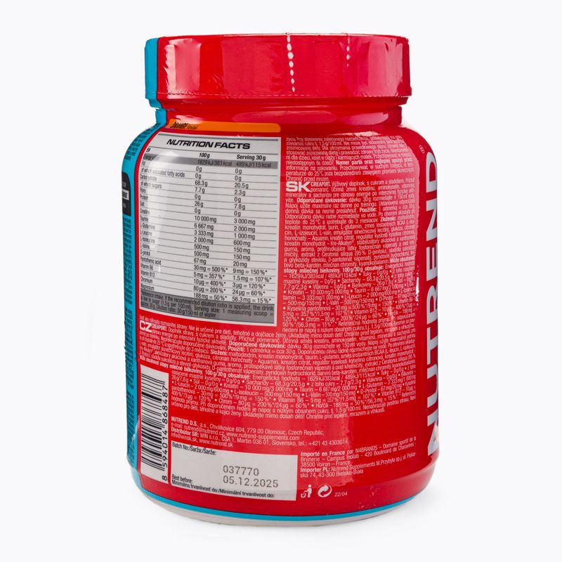 Kreatin Nutrend Creaport 600 g oranžový VS-012-600-PO 2