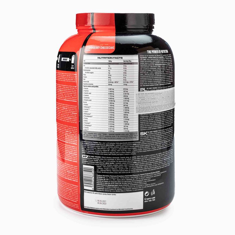 Whey Nutrend Iso Prozero jahodový tvarohový koláč VS-102-2250-JHC 4