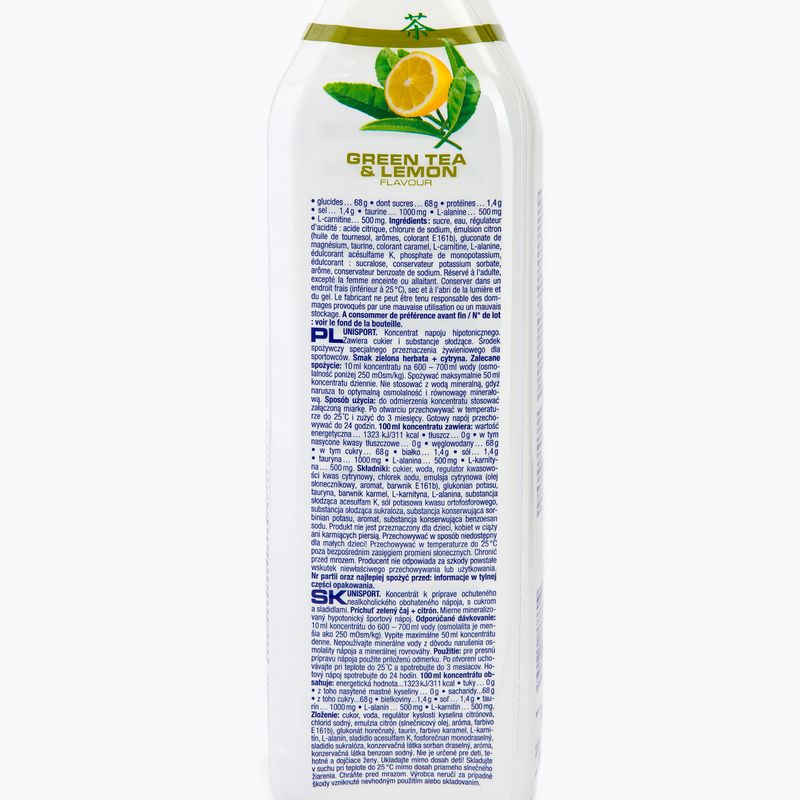 Isotonický nápoj Nutrend Unisport 1l zelený čaj-citron VT-017-1000-ZČC 2