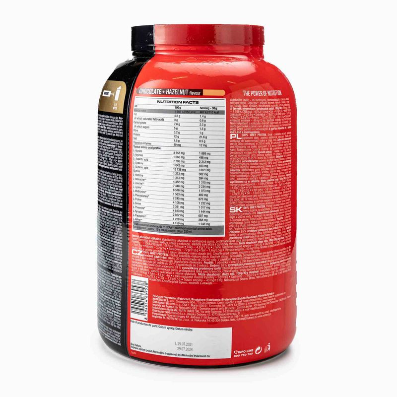 Syrovátka Nutrend 100% Protein 2250g čokoláda-ořech VS-032-2250-ČLO 3