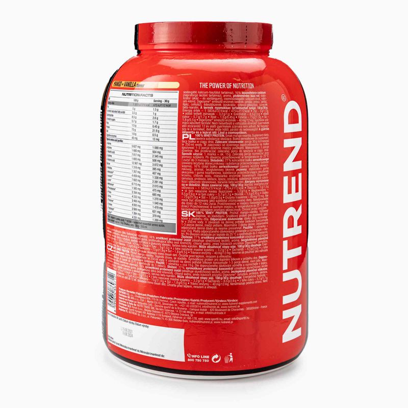 Whey Nutrend 100% Protein 2,25kg mango-vanilka VS-032-2250-MNVA 2