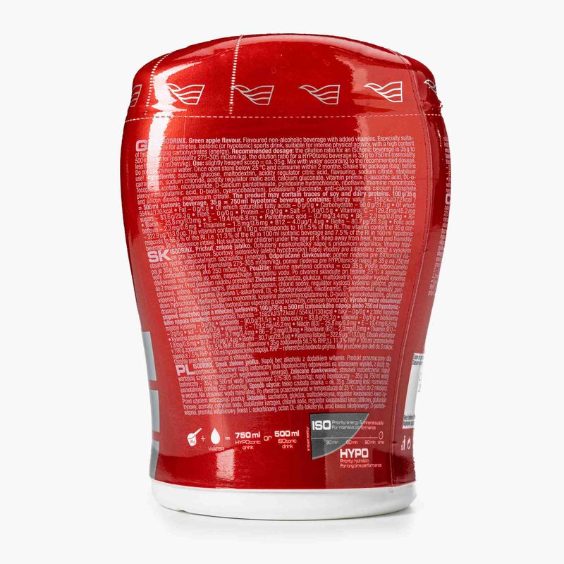 Isotonický nápoj Nutrend Isodrinx 420g zelené jablko VS-014-420-ZJ 2