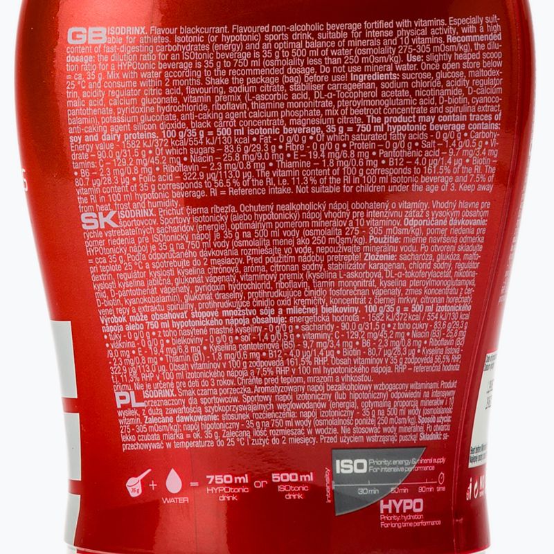 Isotonický nápoj Nutrend Isodrinx 420g černý rybíz VS-014-420-ČR 2