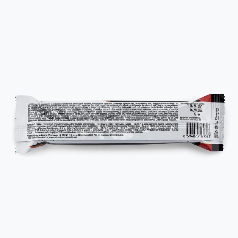 Nutrend Excelent Protein Bar 85g čokoláda-kokos VM-025-85-ČKO 2