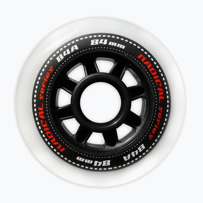 Kolečka na inline brusle Tempish Radical 84mm/84A 4 pcs. white 3