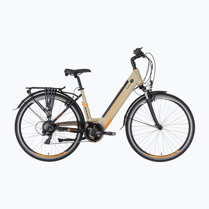 LOVELEC Rana 36V 16Ah 576Wh béžové/černé elektrické kolo