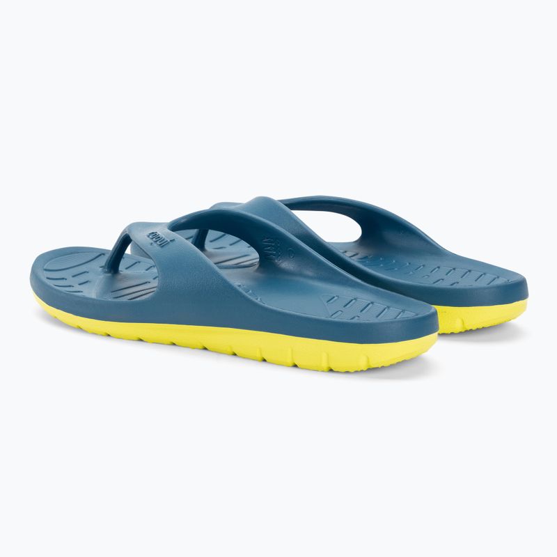 Pánské žabky Coqui Zucco niagara blue/citrus 3