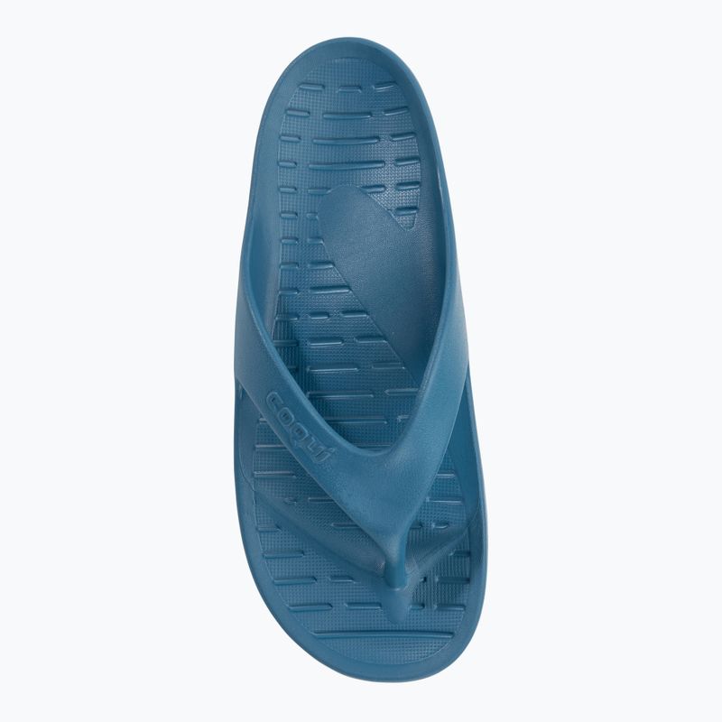 Pánské žabky Coqui Zucco niagara blue/citrus 6