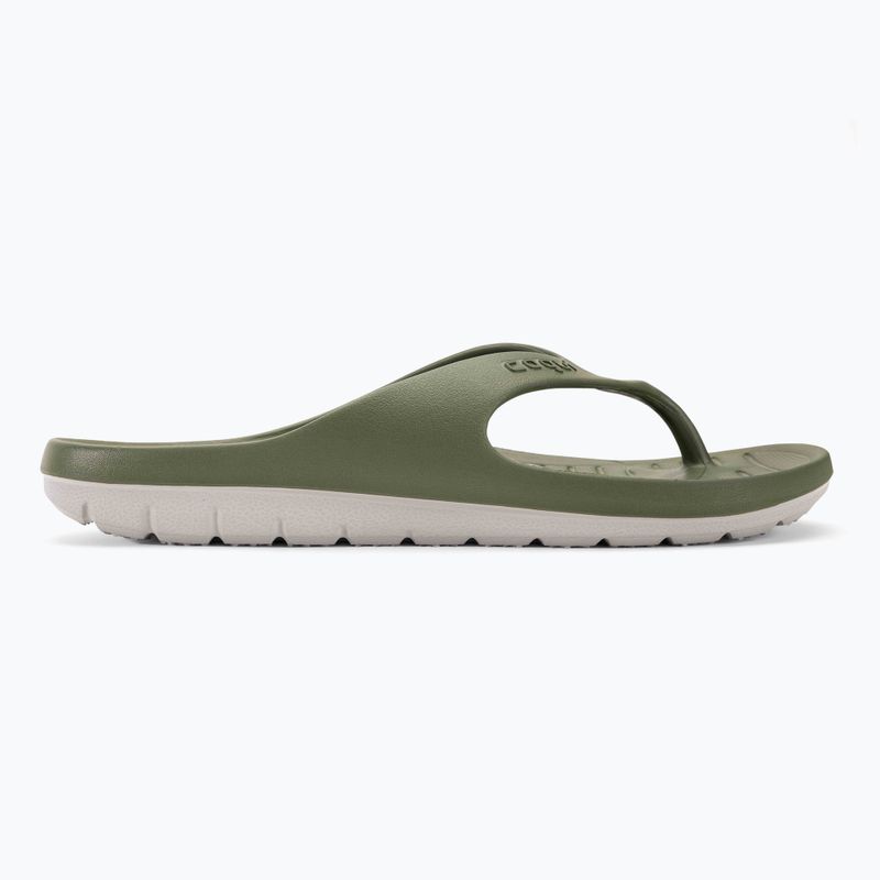 Pánské žabky Coqui Zucco dark army green/stone 2