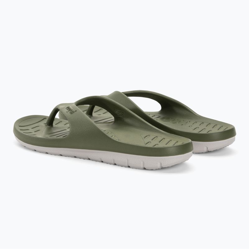 Pánské žabky Coqui Zucco dark army green/stone 3