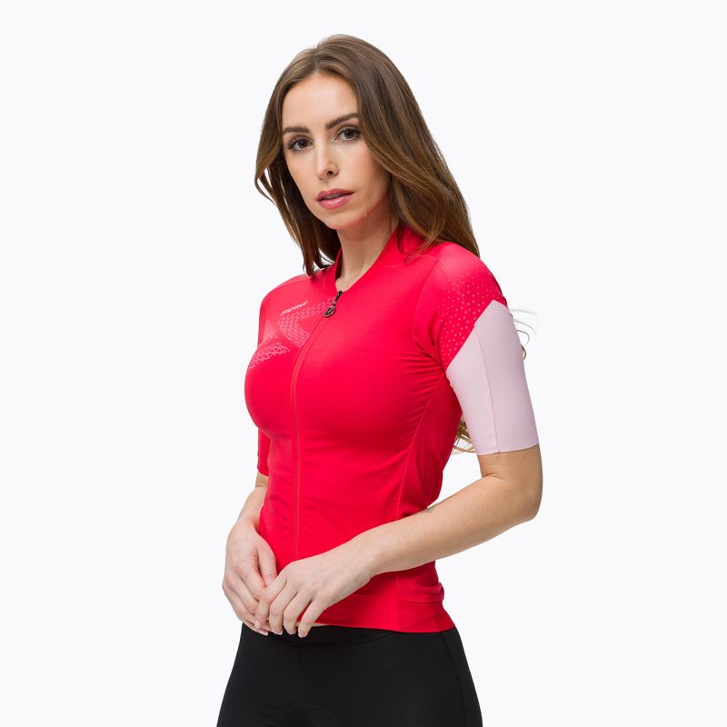 SILVINI dámský cyklistický dres Rosalia červený 3120-WD1619/2190