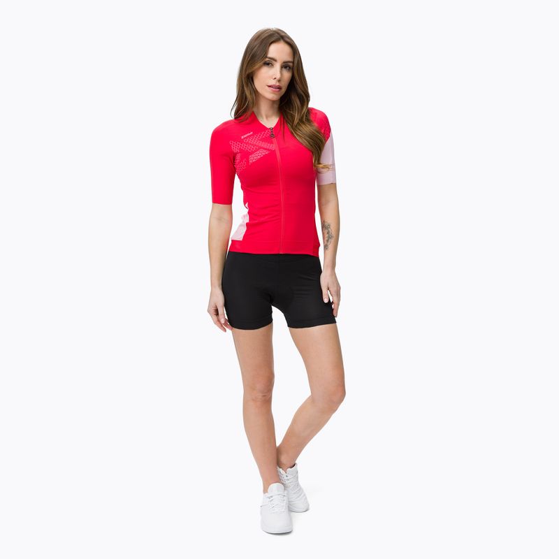 SILVINI dámský cyklistický dres Rosalia červený 3120-WD1619/2190 2