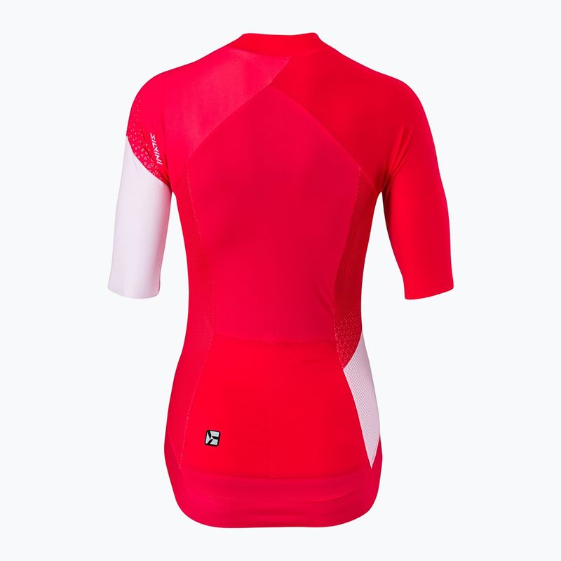 SILVINI dámský cyklistický dres Rosalia červený 3120-WD1619/2190 7
