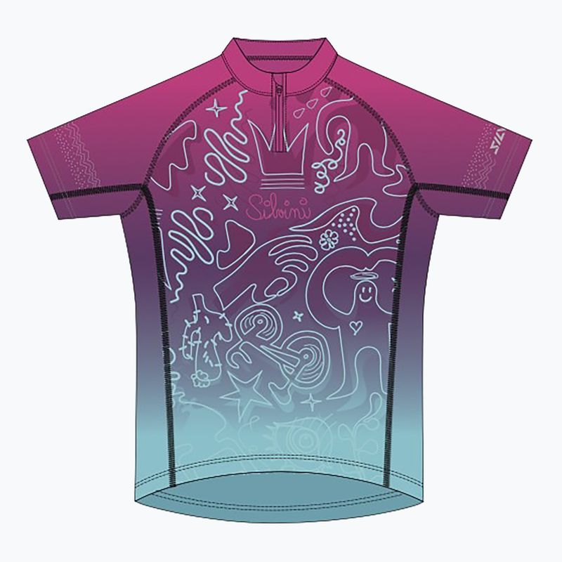 SILVINI Dětský cyklistický dres Scrivia růžový 3119-CD1434/9133/110-131 6