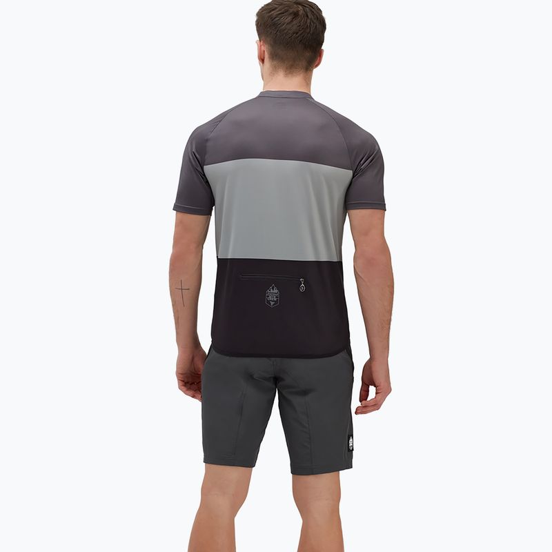 Pánský cyklistický dres SILVINI Turano Pro šedo-bílá 3120-MD1645/11082 2