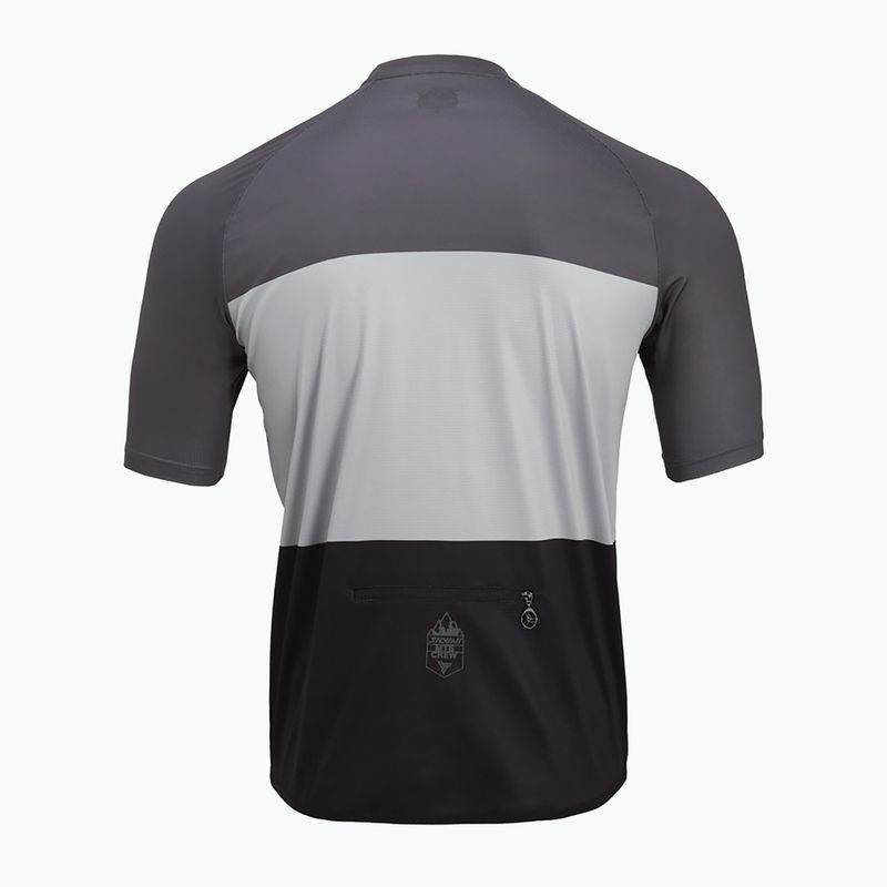 Pánský cyklistický dres SILVINI Turano Pro šedo-bílá 3120-MD1645/11082 5