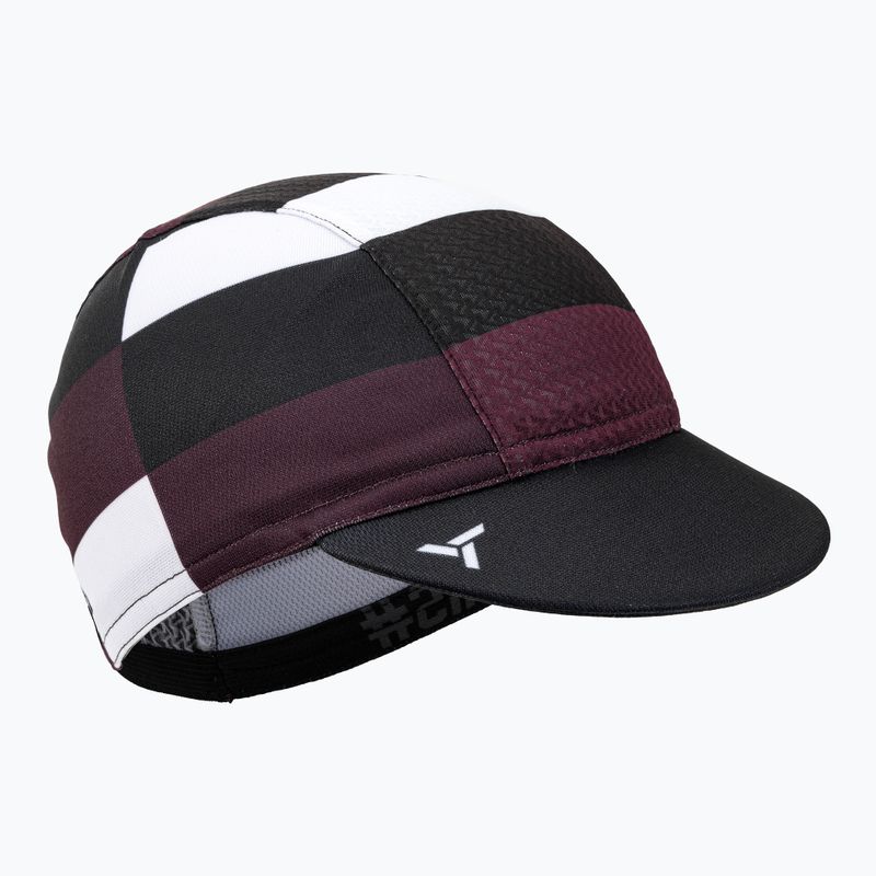 Pánská cyklistická čepice z daszkiem SILVINI Cameri černá 3121-UA1816/8520/UNI