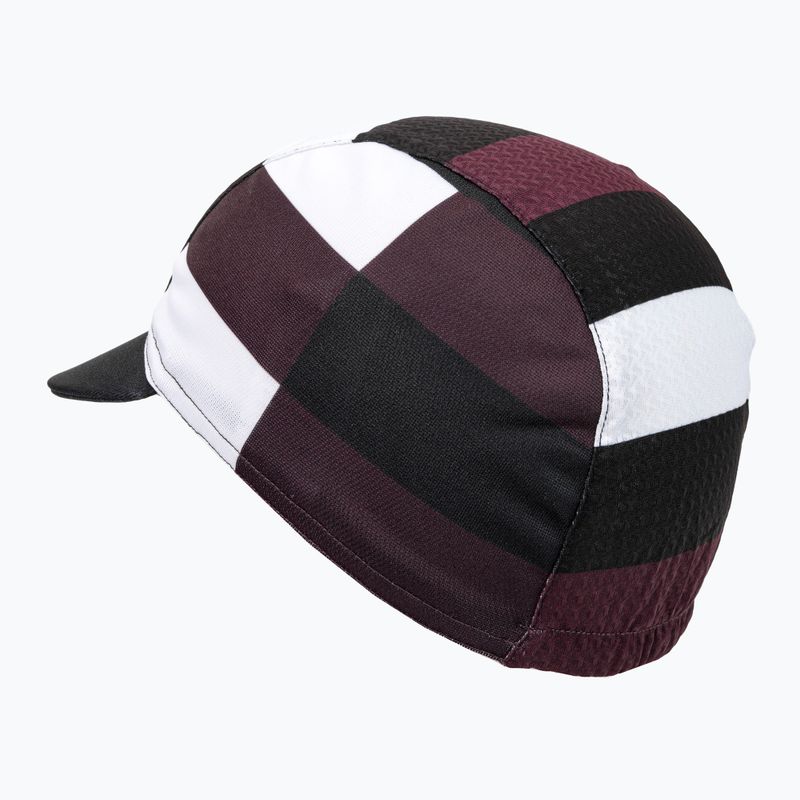 Pánská cyklistická čepice z daszkiem SILVINI Cameri černá 3121-UA1816/8520/UNI 5