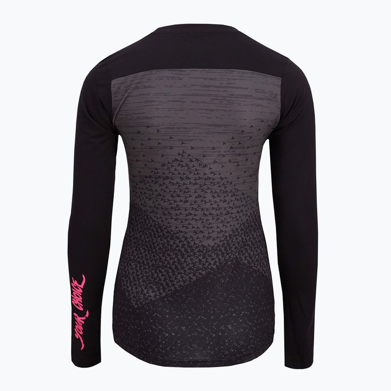 Dámský cyklistický dres SILVINI Ella černo-růžová 3122-WD2036/8911 2