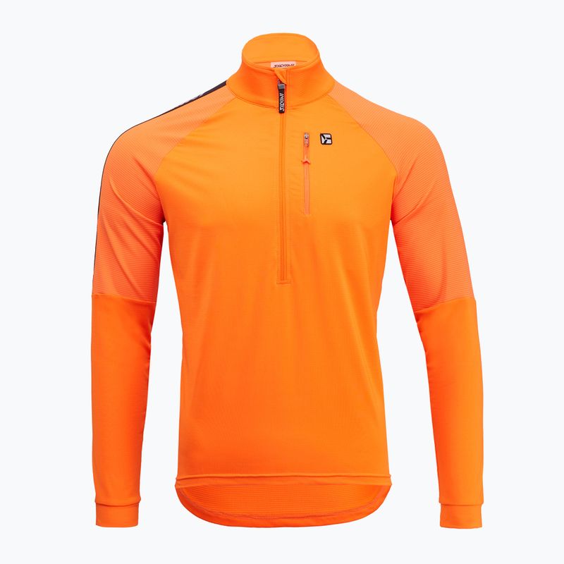 Pánská mikina na běžky SILVINI Marone orange 3222-MJ1900/6060 4