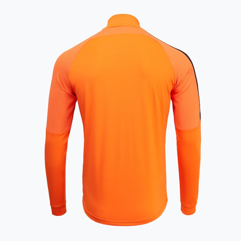 Pánská mikina na běžky SILVINI Marone orange 3222-MJ1900/6060 5