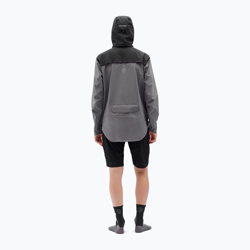 Pánská cyklistická bunda SILVINI Montesolo černo-šedá 3123-MJ2221/12122 3